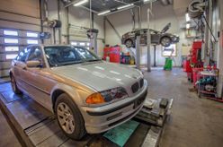 Langnes BMW på verksted