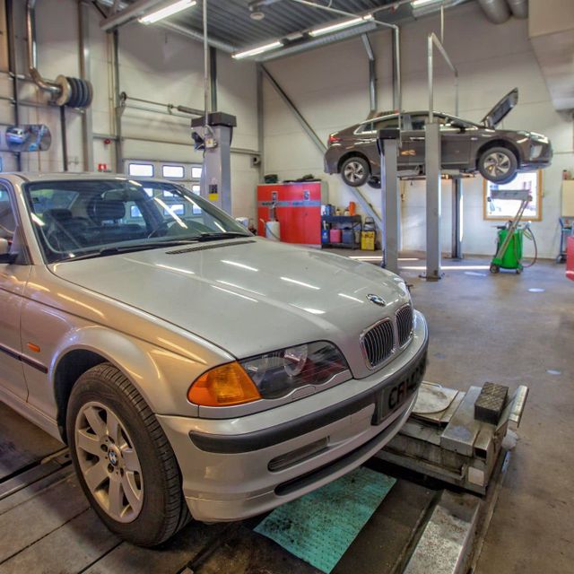 Langnes BMW på verksted