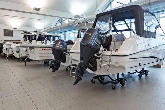 Yamaha båter i rekke