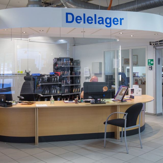 Kundemottak delelager Biltrend